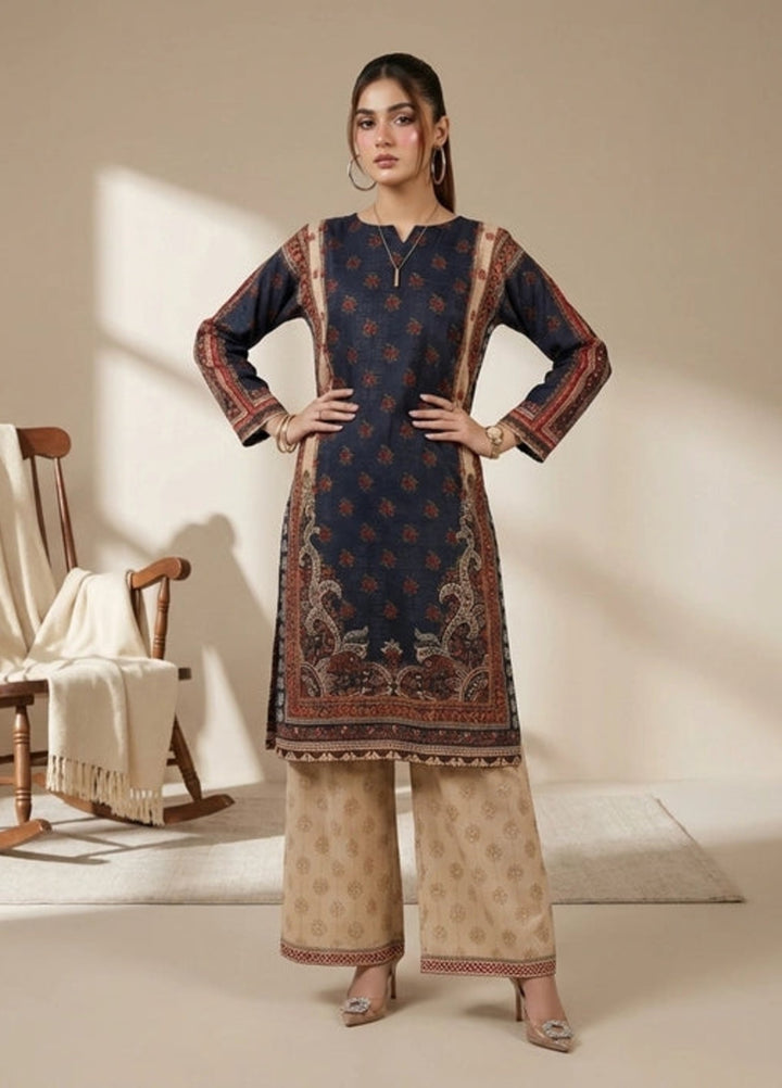 Salitex Women RTW Printed Dobby 2 Piece Suit SS26L2PBE515 Casual Collection