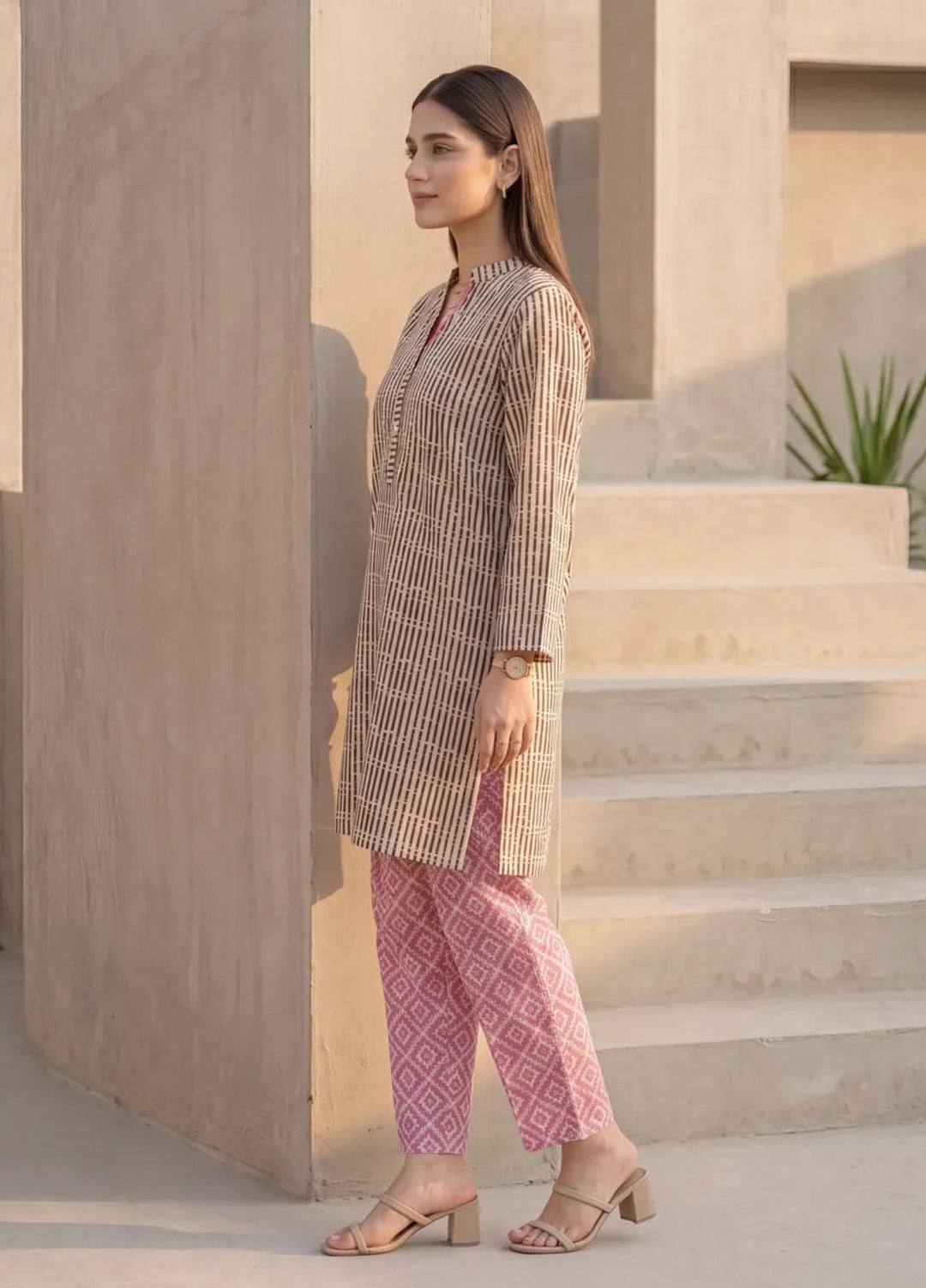Salitex Women RTW Printed Georgette 2 Piece Suit SS26L2PBCO571 Casual Collection
