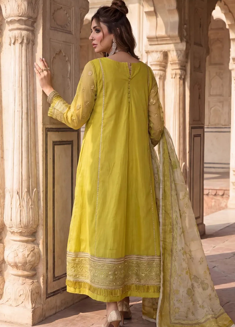 Salitex Women Unstitched Embroidered Net 3 Piece Suit SUNS8JI520 Festive Collection