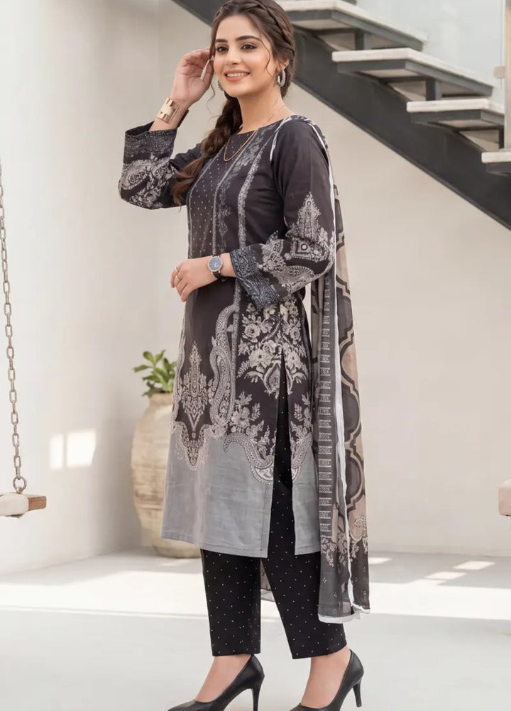 Salitex Unstitched Printed Lawn 3 Piece Suit SUNS8IN1150 Casual Collection