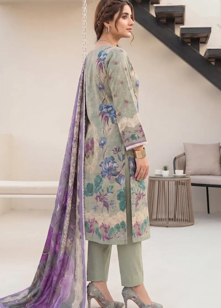 Salitex Unstitched Printed Lawn 3 Piece Suit SUNS8IN1153 Casual Collection