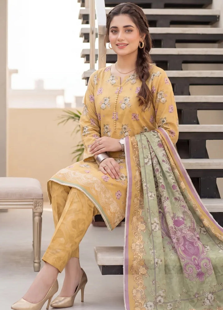 Salitex Unstitched Printed Lawn 3 Piece Suit SUNS8IN1152 Casual Collection
