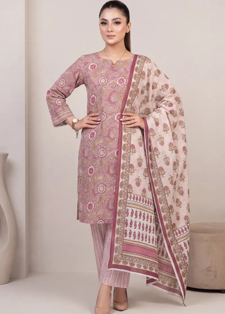 Salitex Unstitched Printed Lawn 3 Piece Suit SUNS8IN1164 Casual Collection