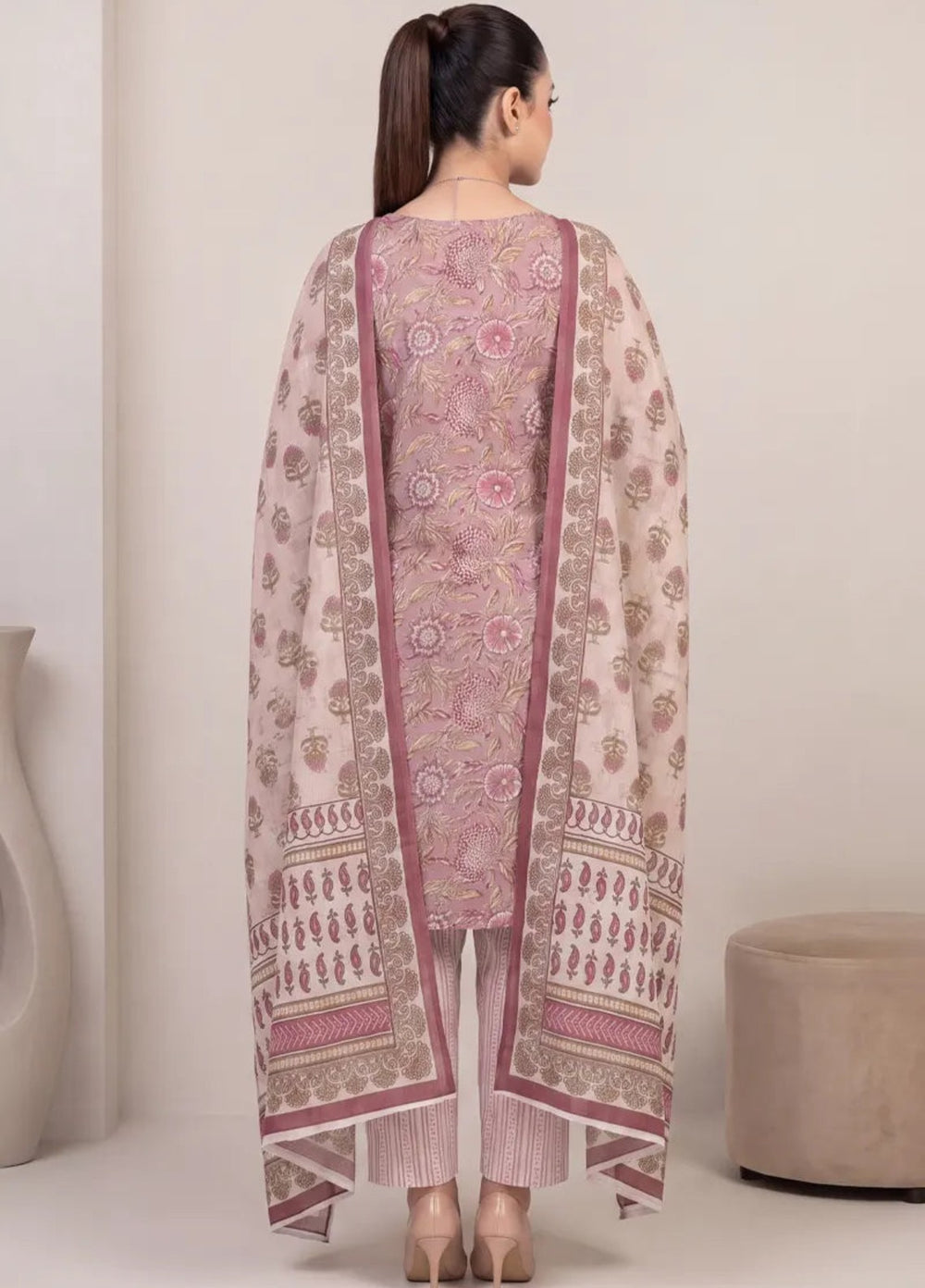 Salitex Unstitched Printed Lawn 3 Piece Suit SUNS8IN1164 Casual Collection