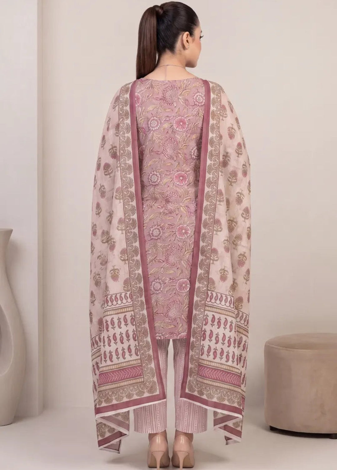 Salitex Unstitched Printed Lawn 3 Piece Suit SUNS8IN1164 Casual Collection