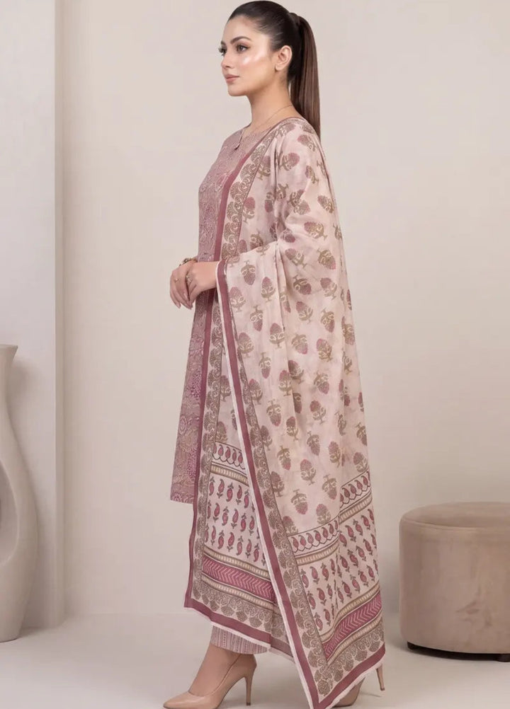 Salitex Unstitched Printed Lawn 3 Piece Suit SUNS8IN1164 Casual Collection
