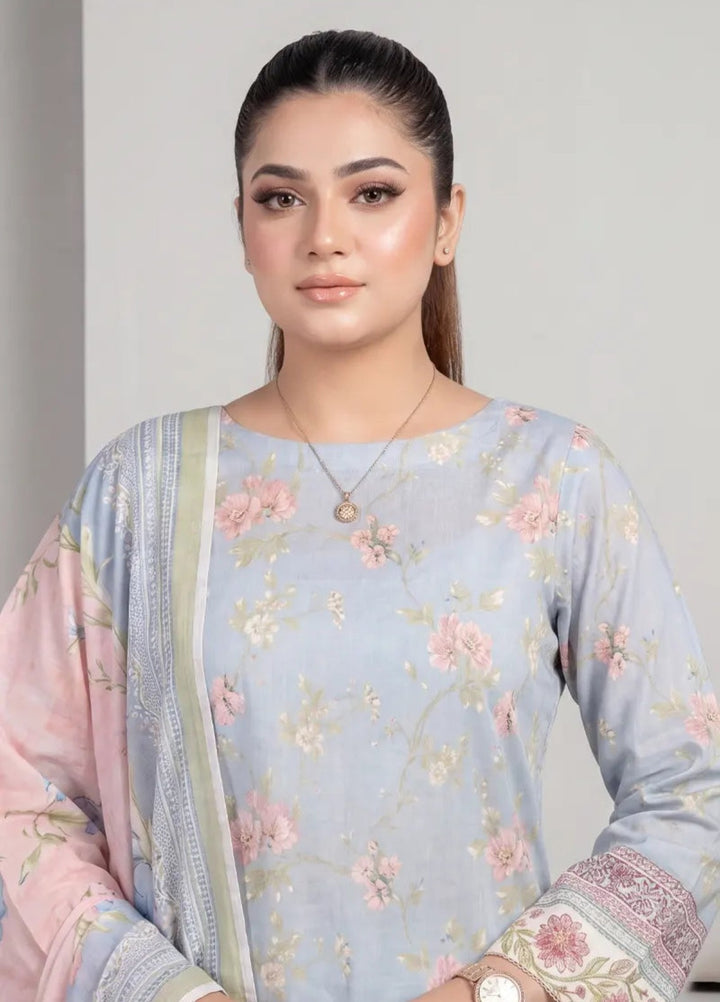 Salitex Unstitched Printed Lawn 3 Piece Suit SUNS8IN1163 Casual Collection
