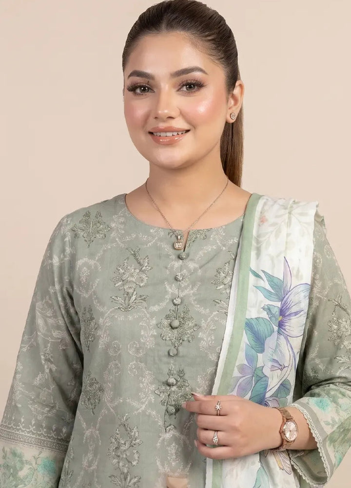 Salitex Unstitched Printed Lawn 3 Piece Suit SUNS8IN1162 Casual Collection