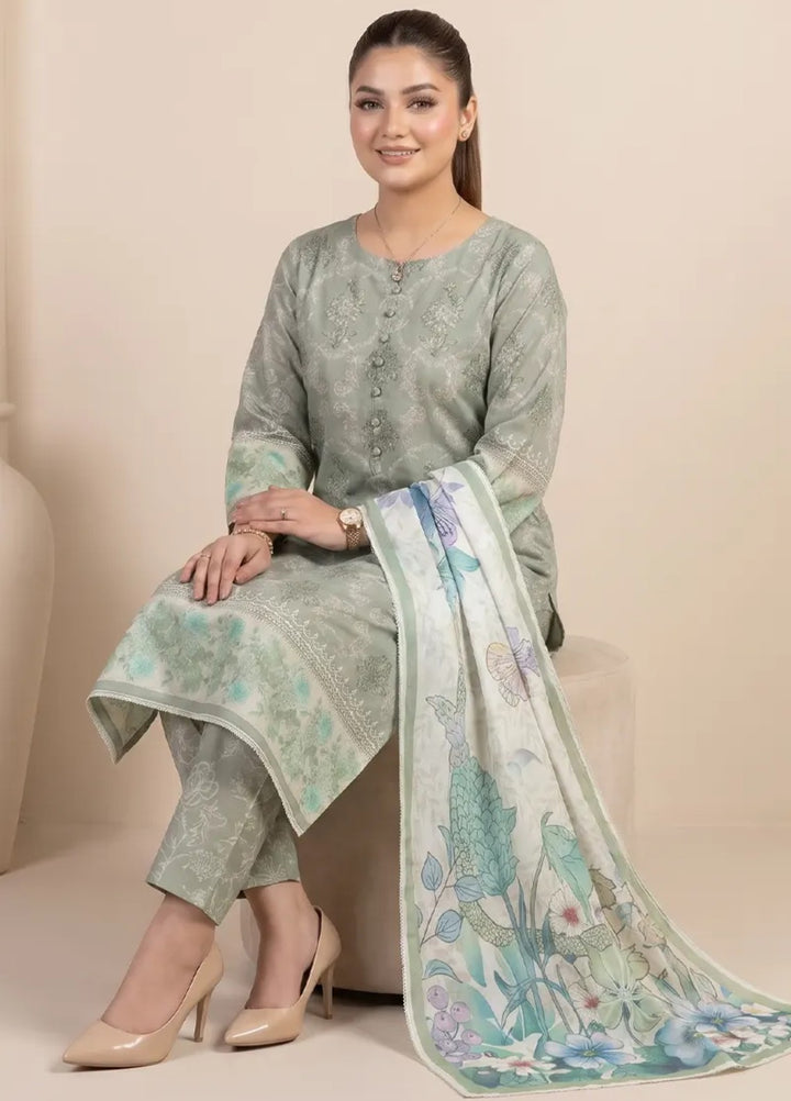 Salitex Unstitched Printed Lawn 3 Piece Suit SUNS8IN1162 Casual Collection