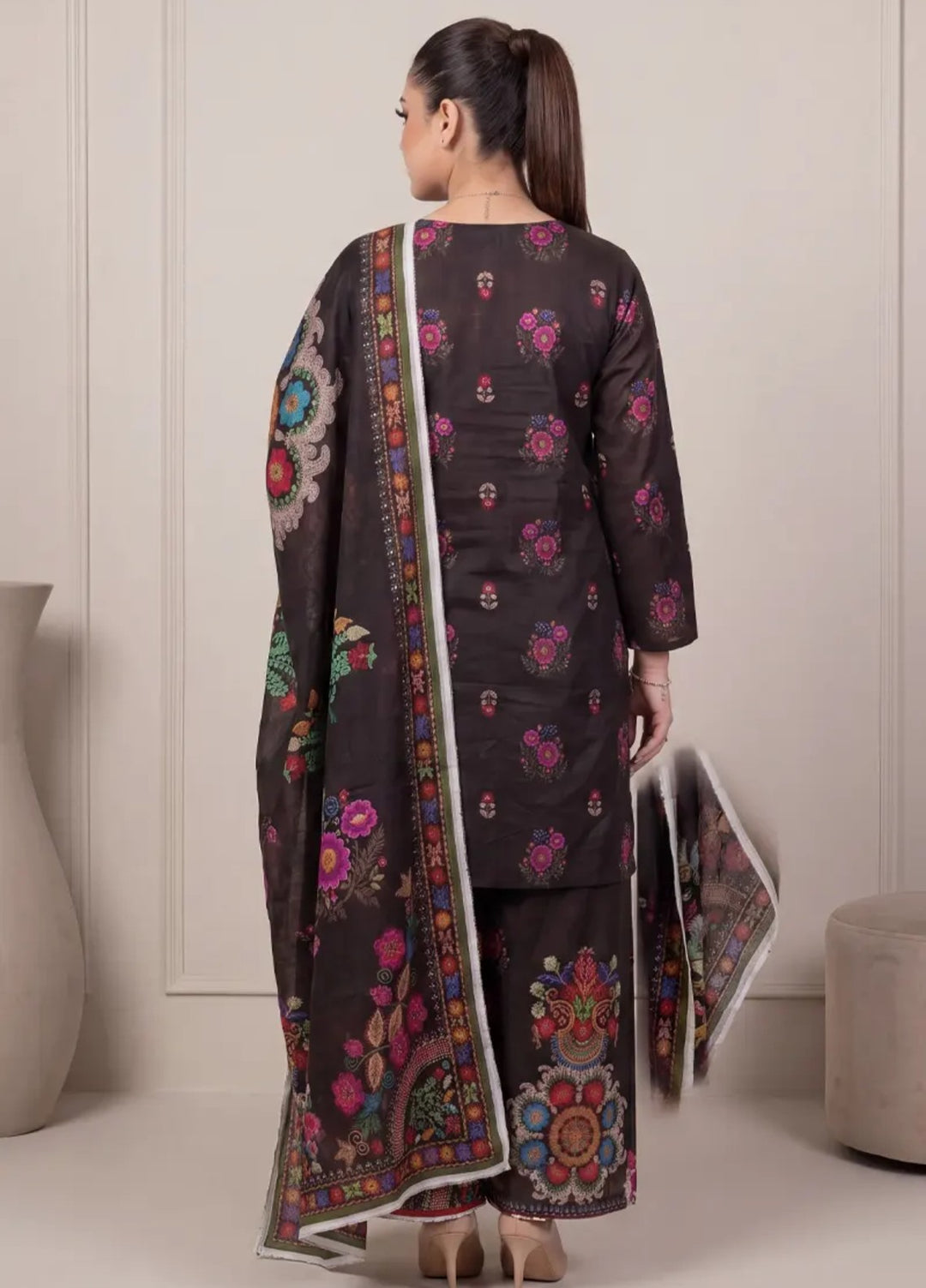 Salitex Unstitched Printed Lawn 3 Piece Suit SUNS8IN1157 Casual Collection