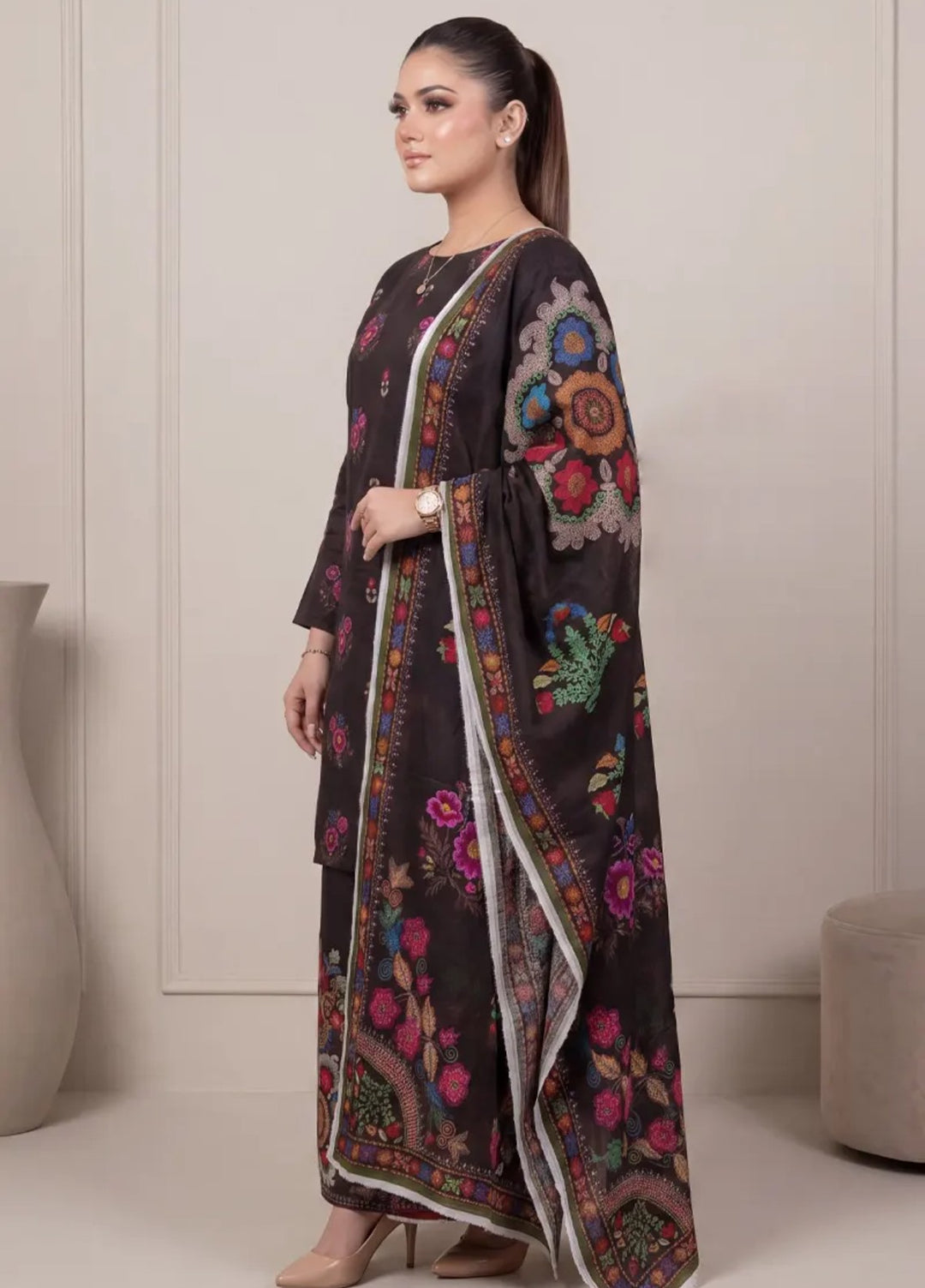 Salitex Unstitched Printed Lawn 3 Piece Suit SUNS8IN1157 Casual Collection
