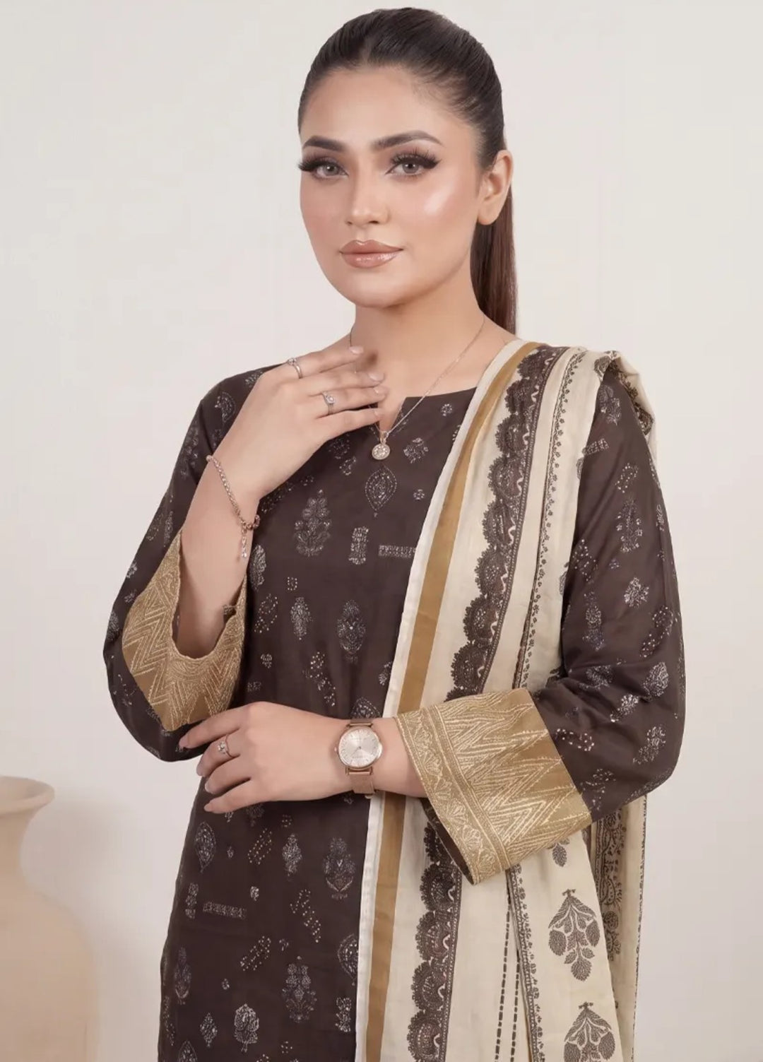 Salitex Unstitched Printed Lawn 3 Piece Suit SUNS8IN1160 Casual Collection