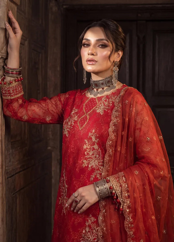 Salitex Women Unstitched Embroidered Khaadi Net 3 Piece Suit SUNS8JI515 Festive Collection