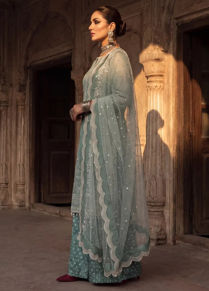 Salitex Women Unstitched Embroidered Khaadi Net 3 Piece Suit SUNS8JI516 Festive Collection