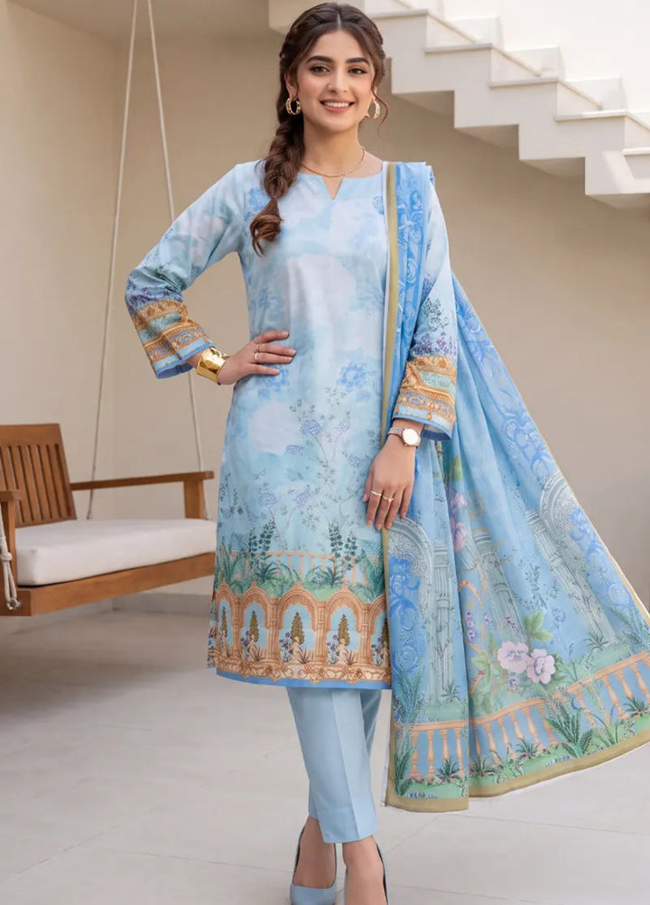 Salitex Unstitched Printed Lawn 3 Piece Suit SUNS8IN1147 Casual Collection