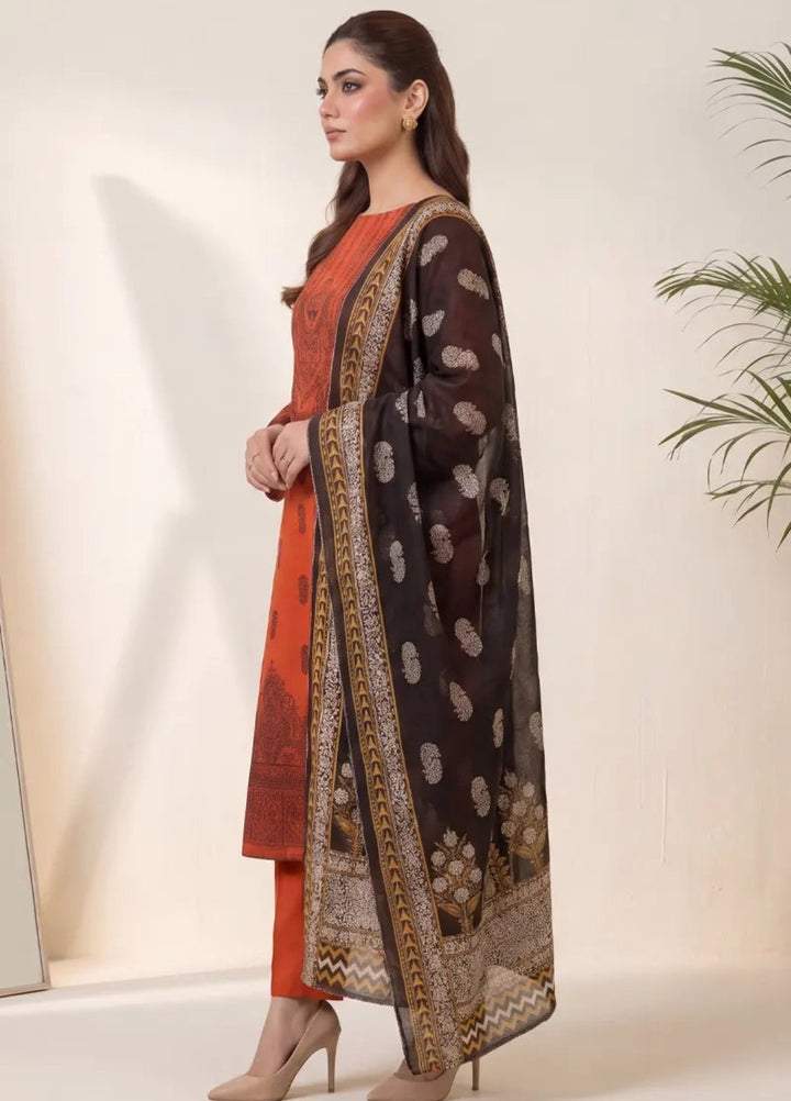 Salitex Unstitched Printed Jacquard 3 Piece Suit WP7L3PBC511 Casual Collection