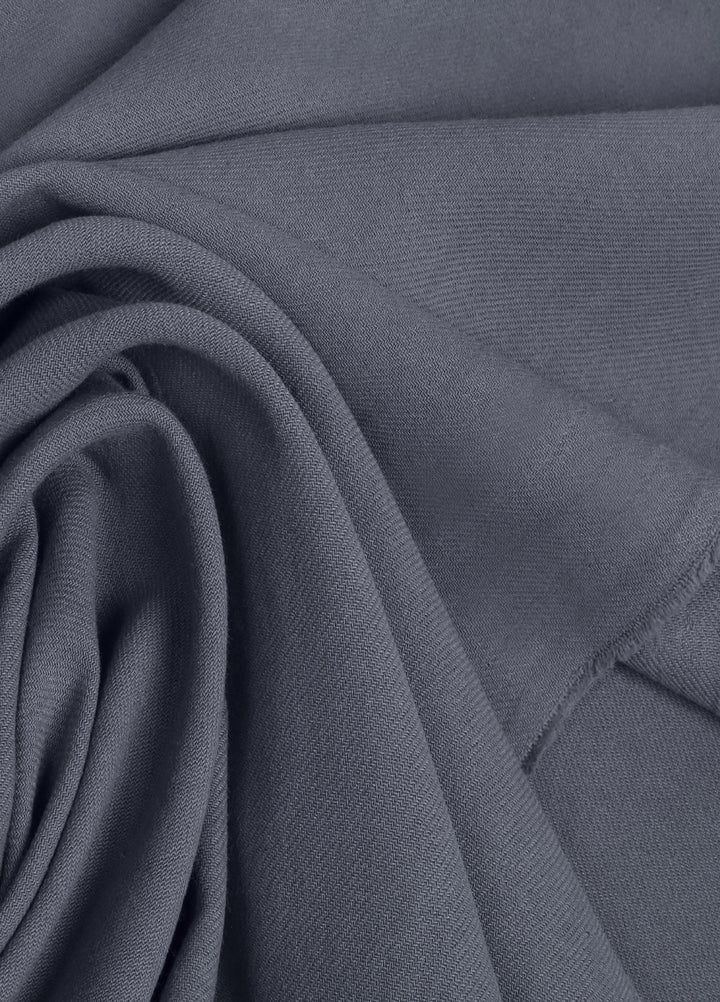 Fabrich Mens Unstitched Solids Wool 2 Piece Suit Grey Casual Collection