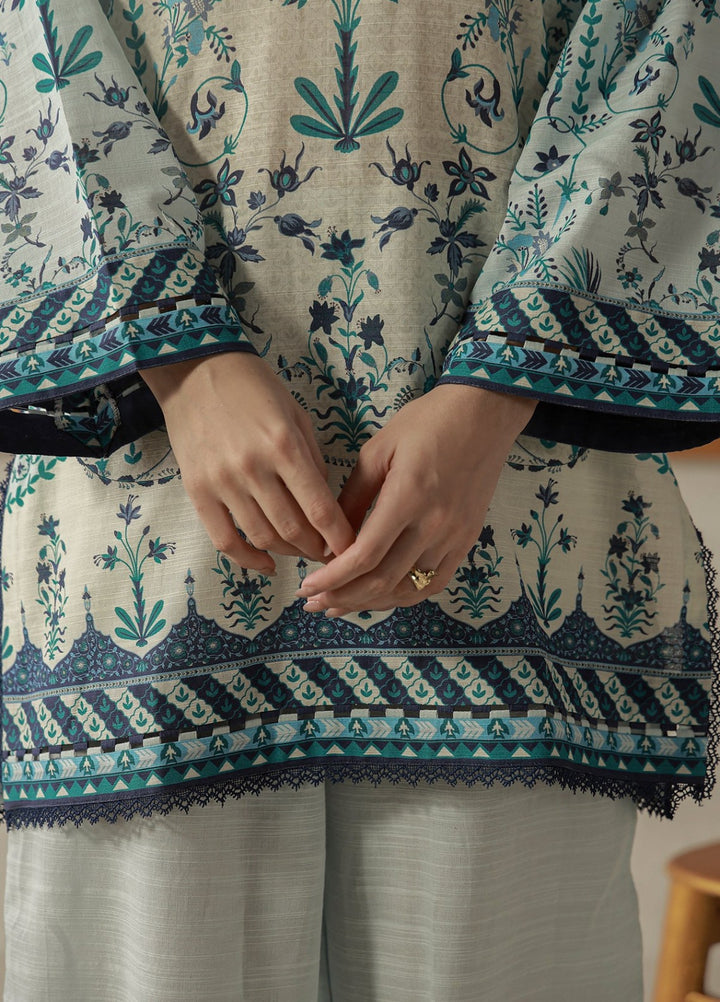Sahar Unstitched Printed Khaddar 3 Piece Suit Fernel Winter Collection