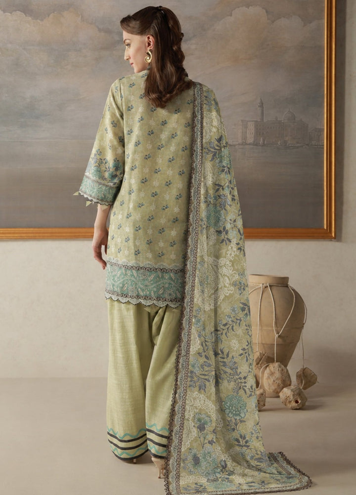 Sahar Unstitched Printed Khaddar 3 Piece Suit Eirwen Winter Collection