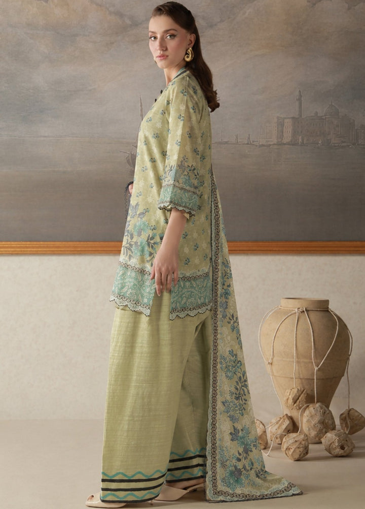 Sahar Unstitched Printed Khaddar 3 Piece Suit Eirwen Winter Collection