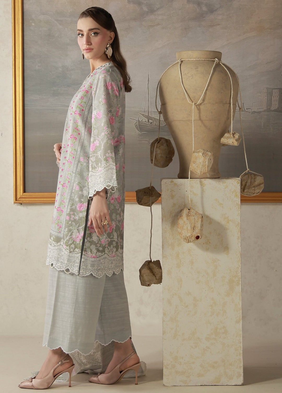 Sahar Unstitched Printed Khaddar 3 Piece Suit Mauvelle Winter Collection