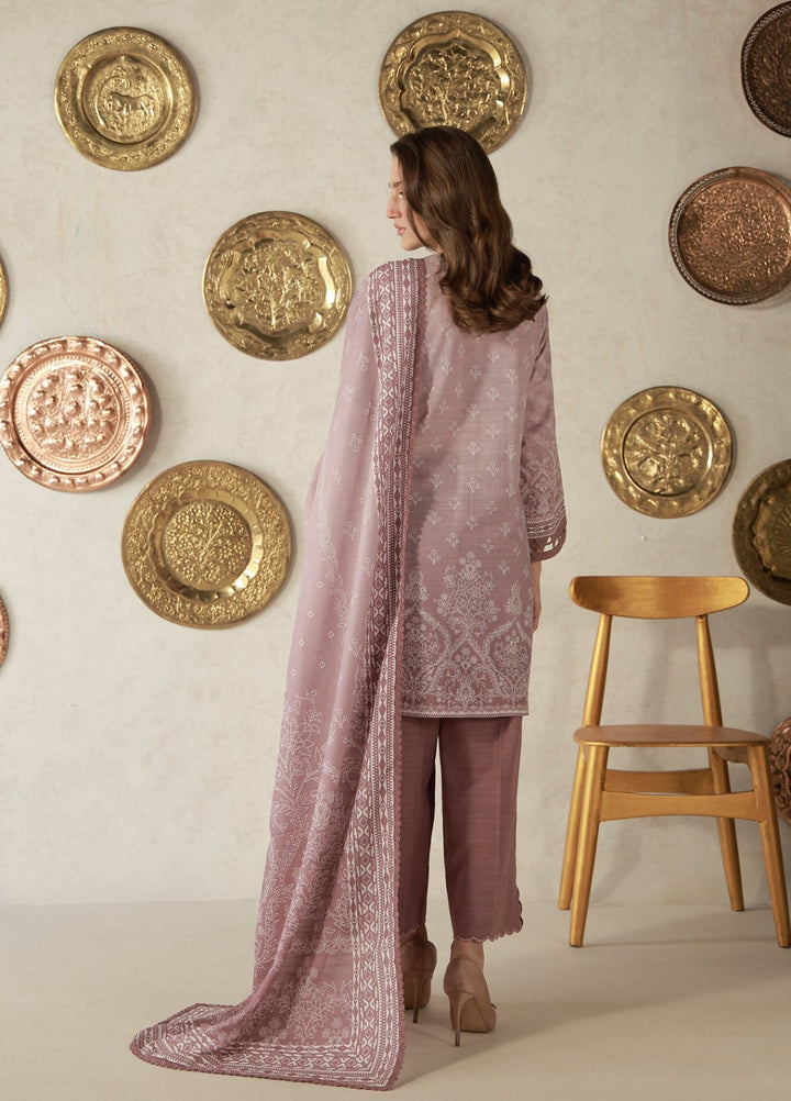 Sahar Unstitched Printed Khaddar 3 Piece Suit Brumelle Winter Collection