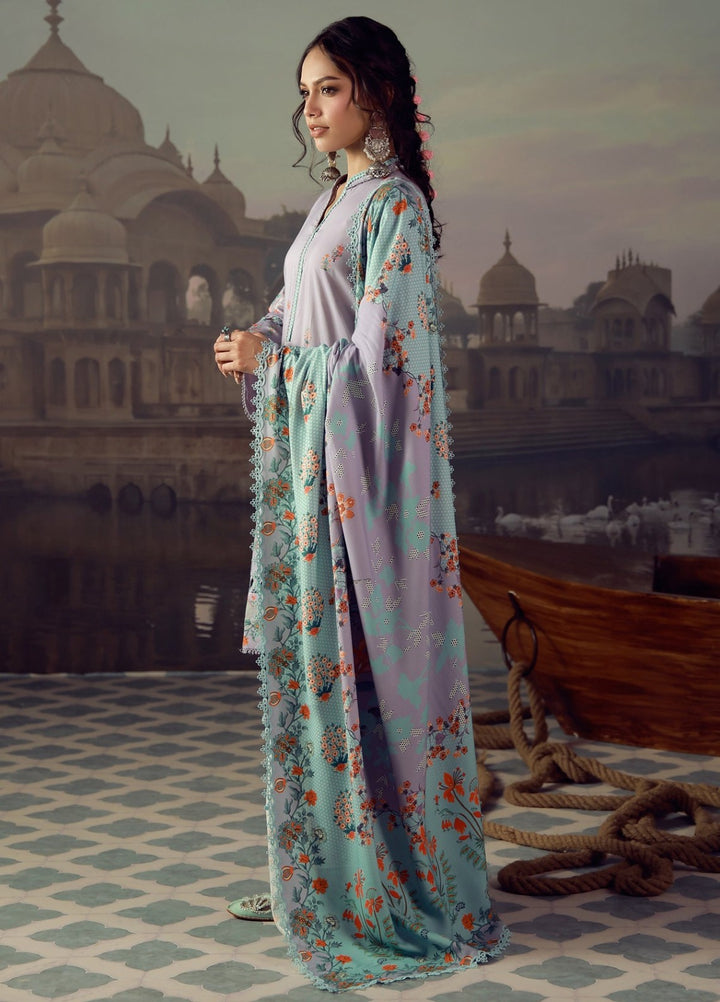 Sahar Unstitched Printed Viscose 3 Piece Suit Avenelle Winter Collection