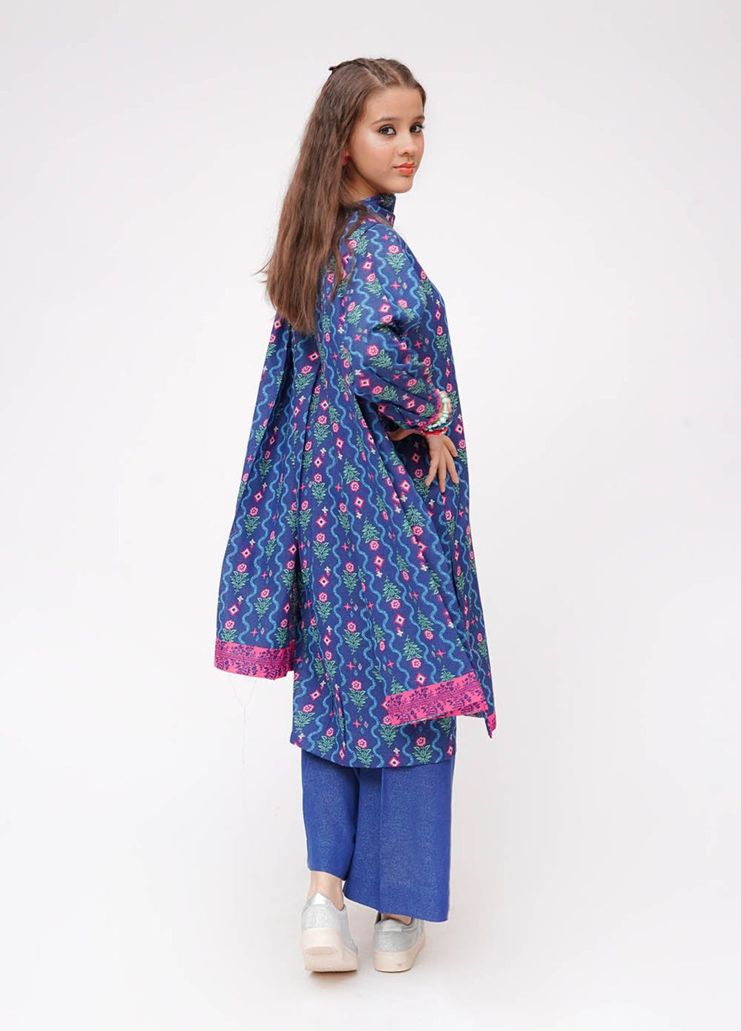 Winter Fall by Senorita Girls RTW Printed Karandi 3 Piece Suit GAD-03634 Casual Collection