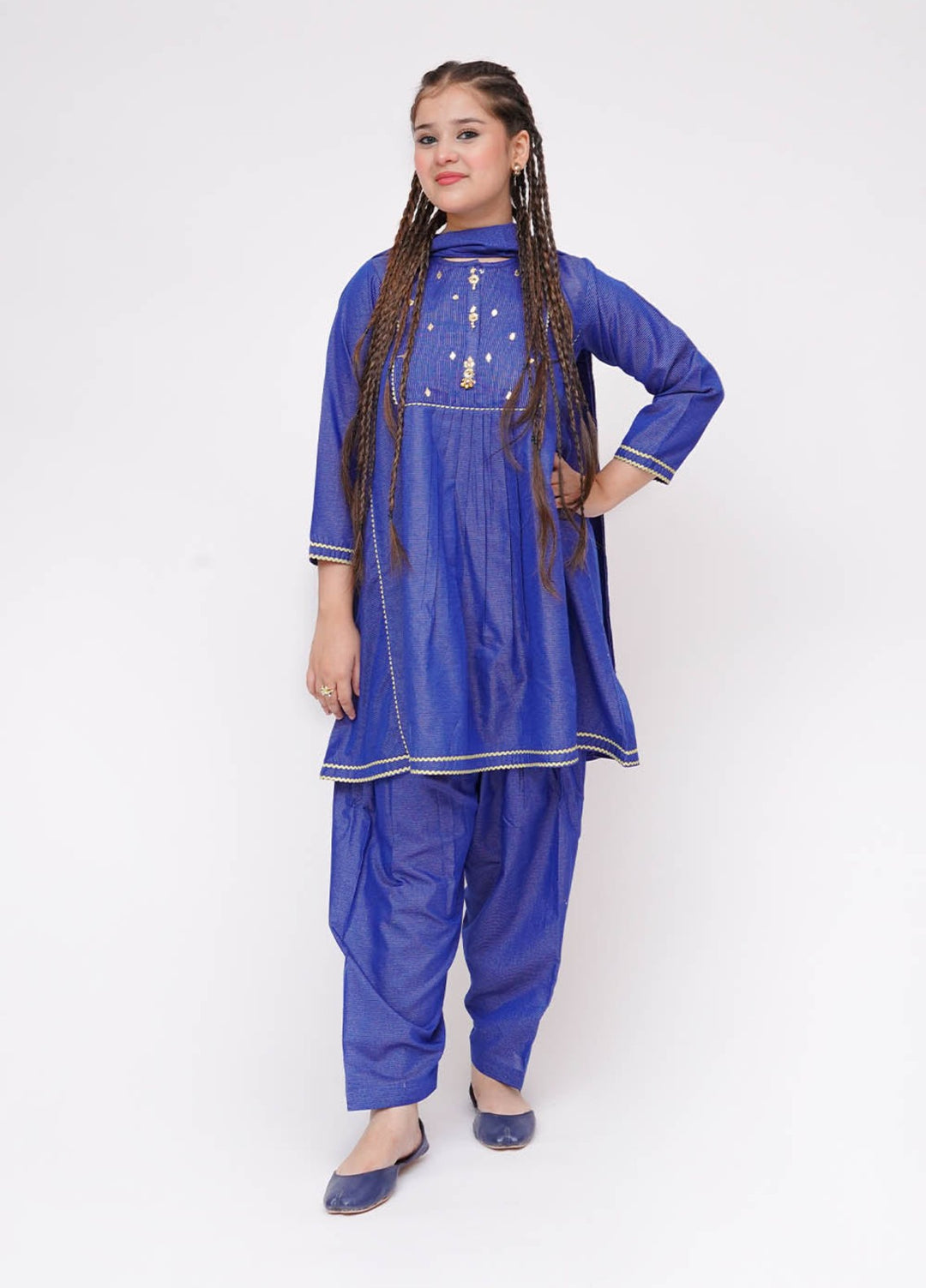 Winter Fall by Senorita Girls RTW Printed Mesuri 3 Piece Suit GAD-03655 Casual Collection