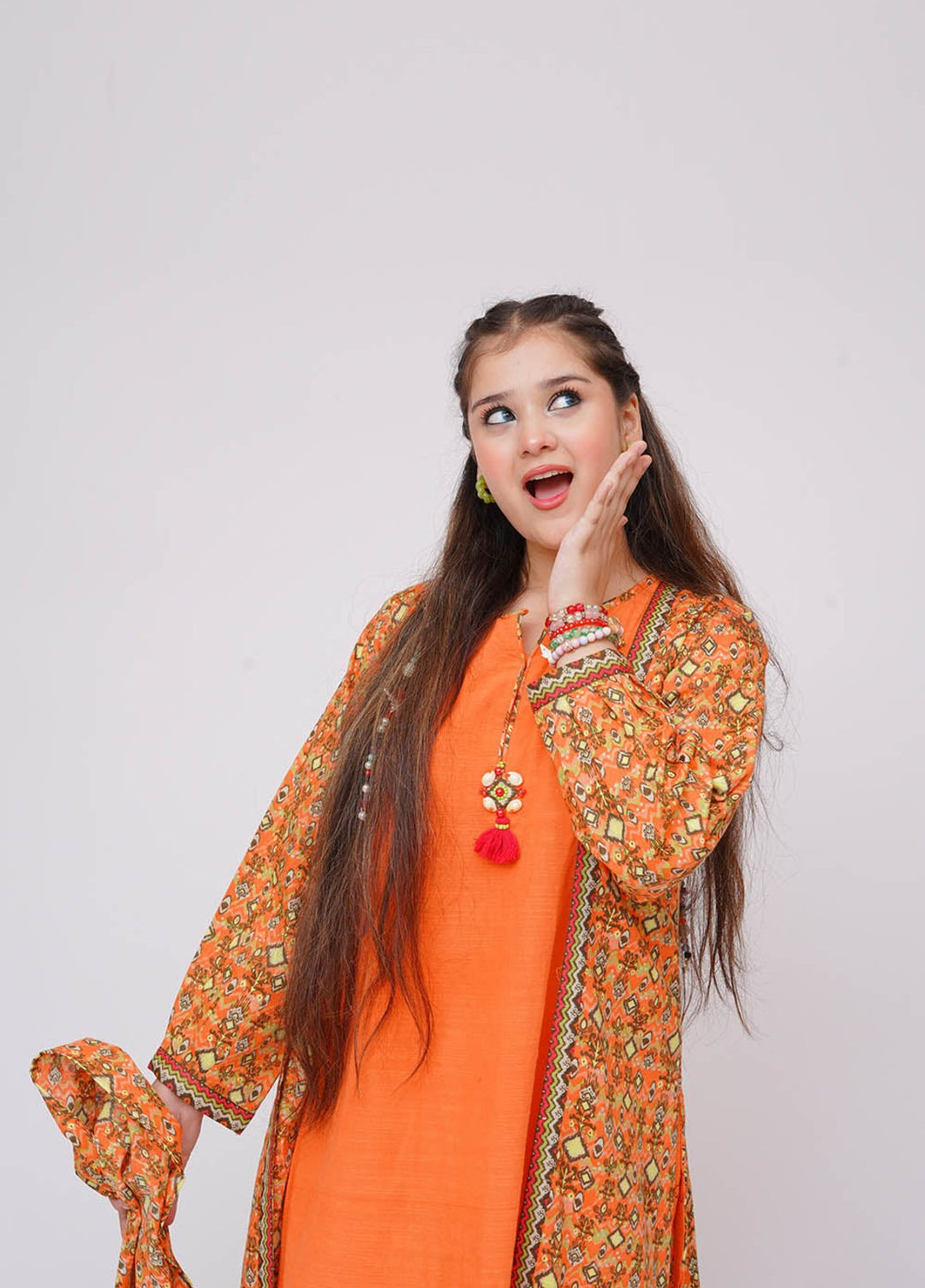 Winter Fall by Senorita Girls RTW Printed Khaddar 3 Piece Suit GAD-03632 Casual Collection