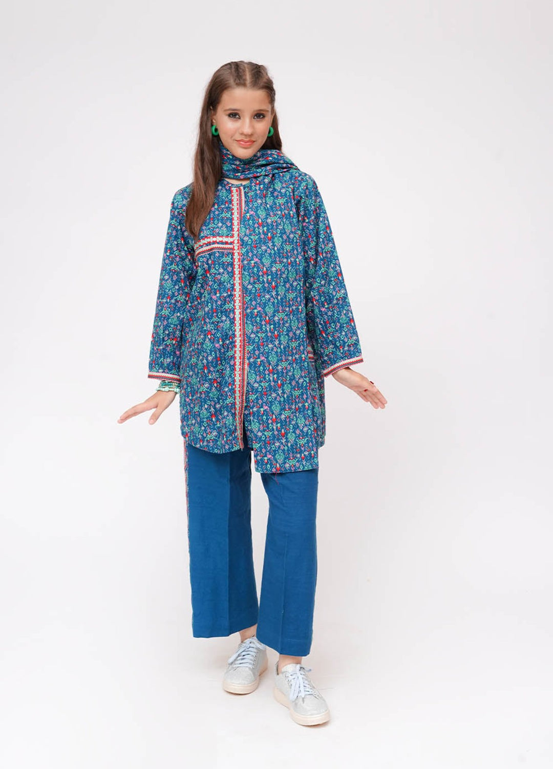 Winter Fall by Senorita Girls RTW Printed Khaddar 3 Piece Suit GAD-03631 Casual Collection