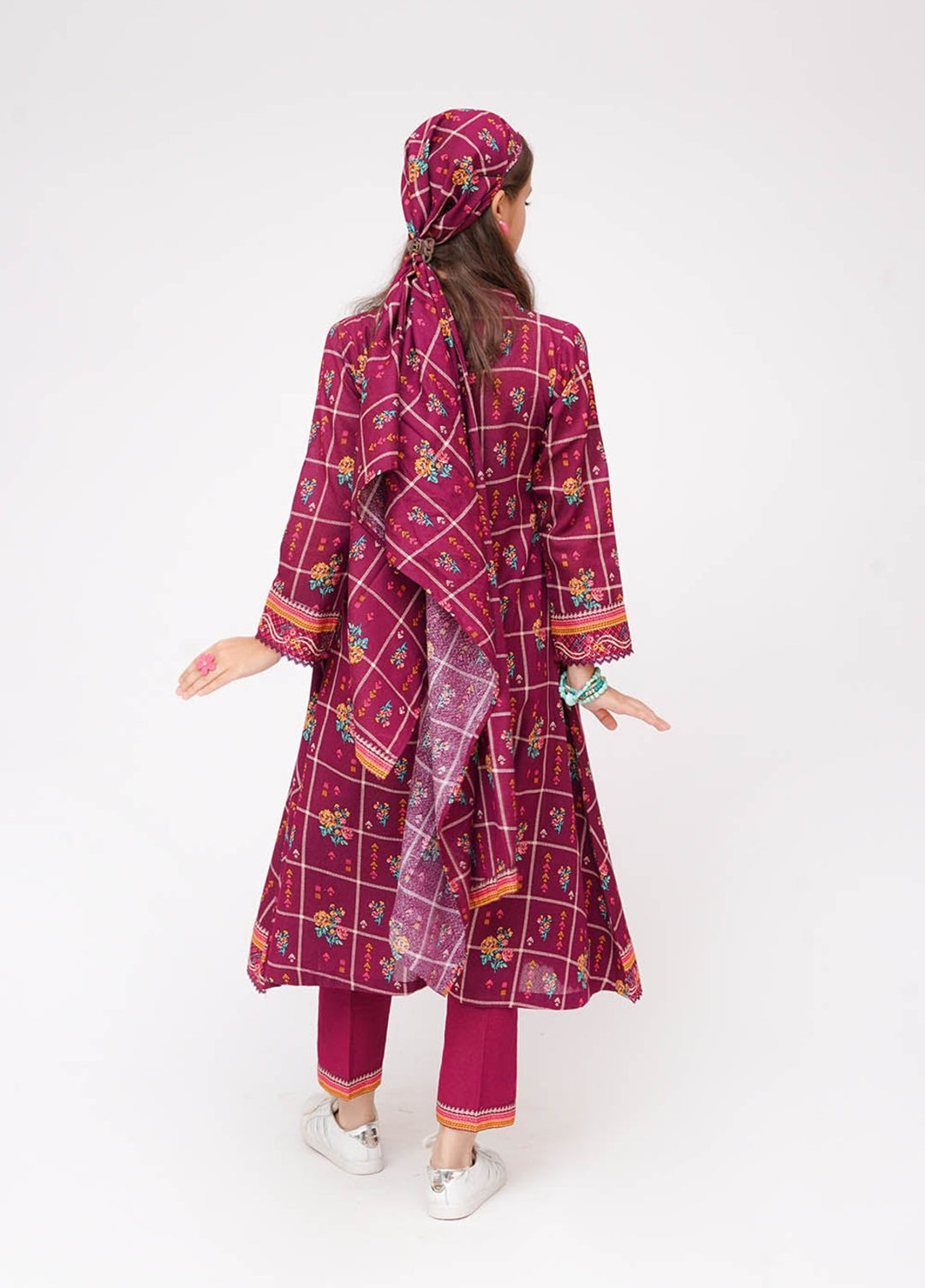 Winter Fall by Senorita Girls RTW Printed Karandi 3 Piece Suit GAD-03645 Casual Collection