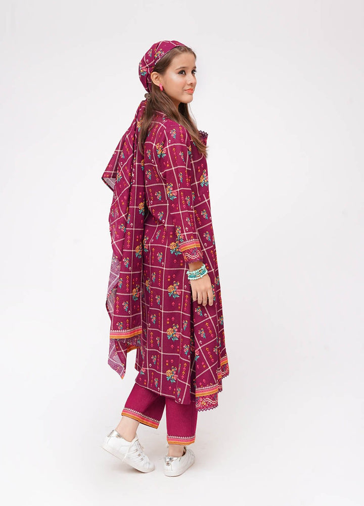Winter Fall by Senorita Girls RTW Printed Karandi 3 Piece Suit GAD-03645 Casual Collection