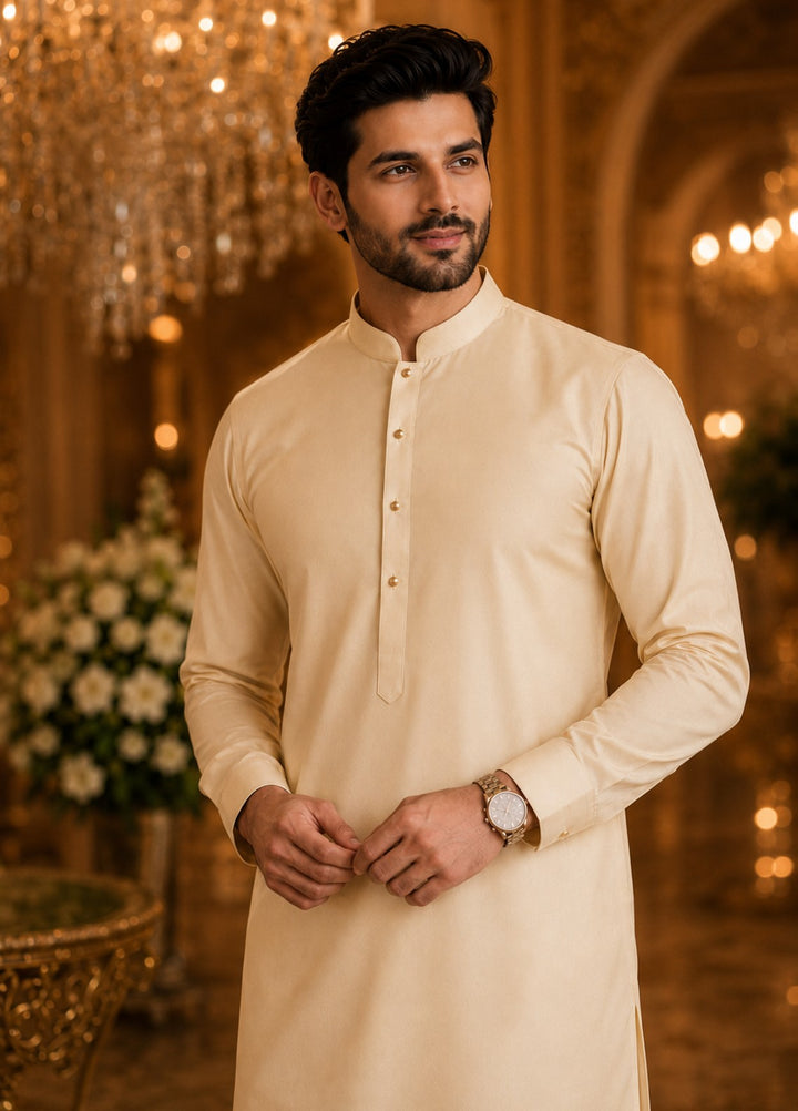TGM Men RTW Textured Blended 3 Piece Suit Artisan Ruby Festive Collection