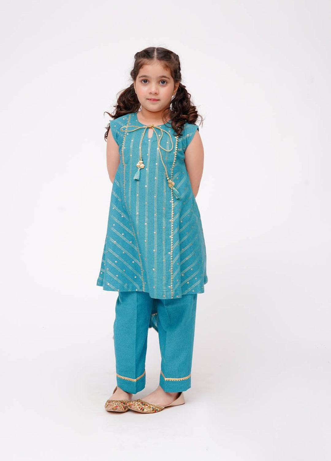 Winter Fall by Senorita Kids RTW Printed Karandi 3 Piece Suit KAD-03660 Casual Collection