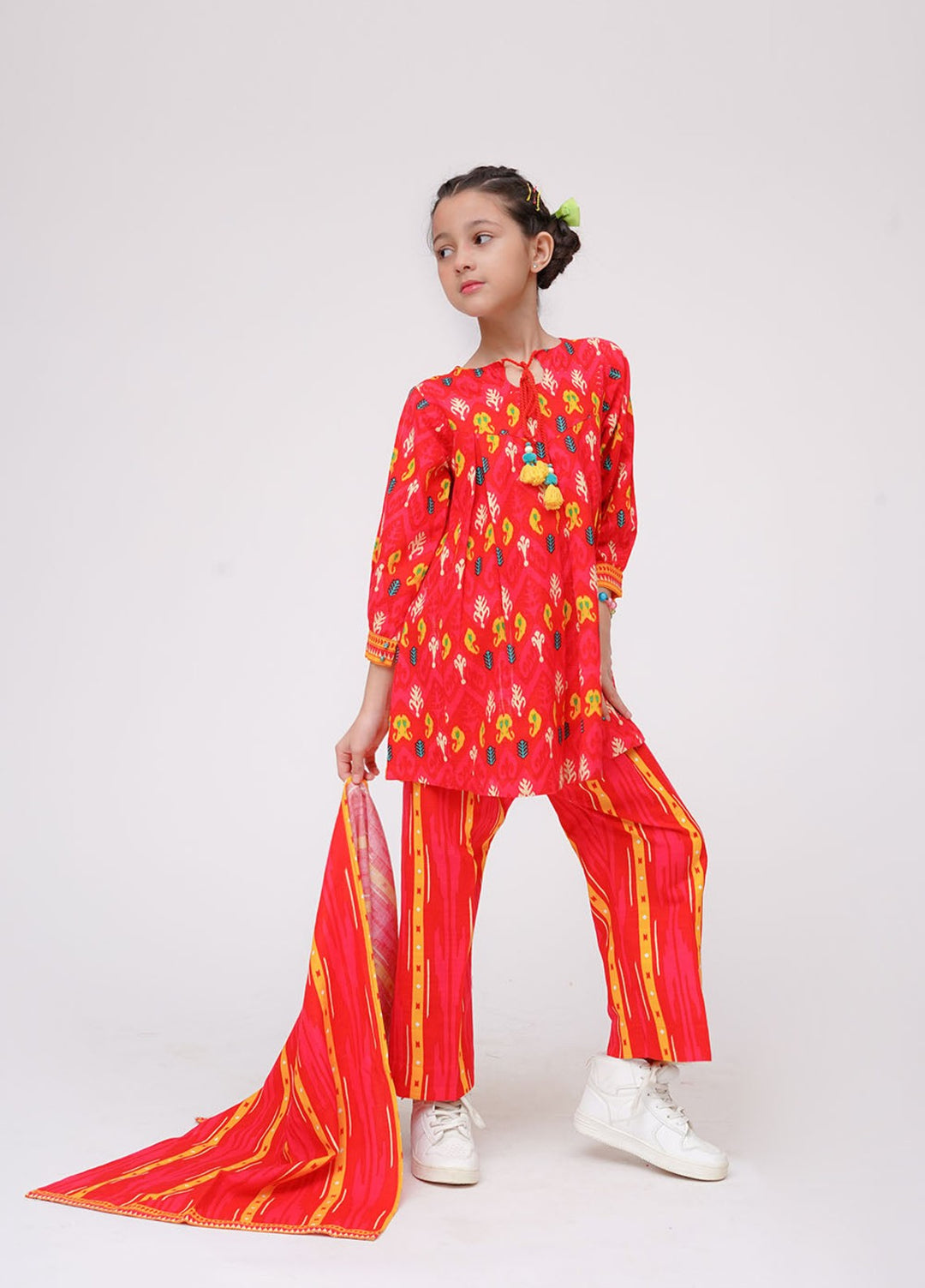 Winter Fall by Senorita Kids RTW Printed Khaddar 3 Piece Suit KAD-03630 Casual Collection