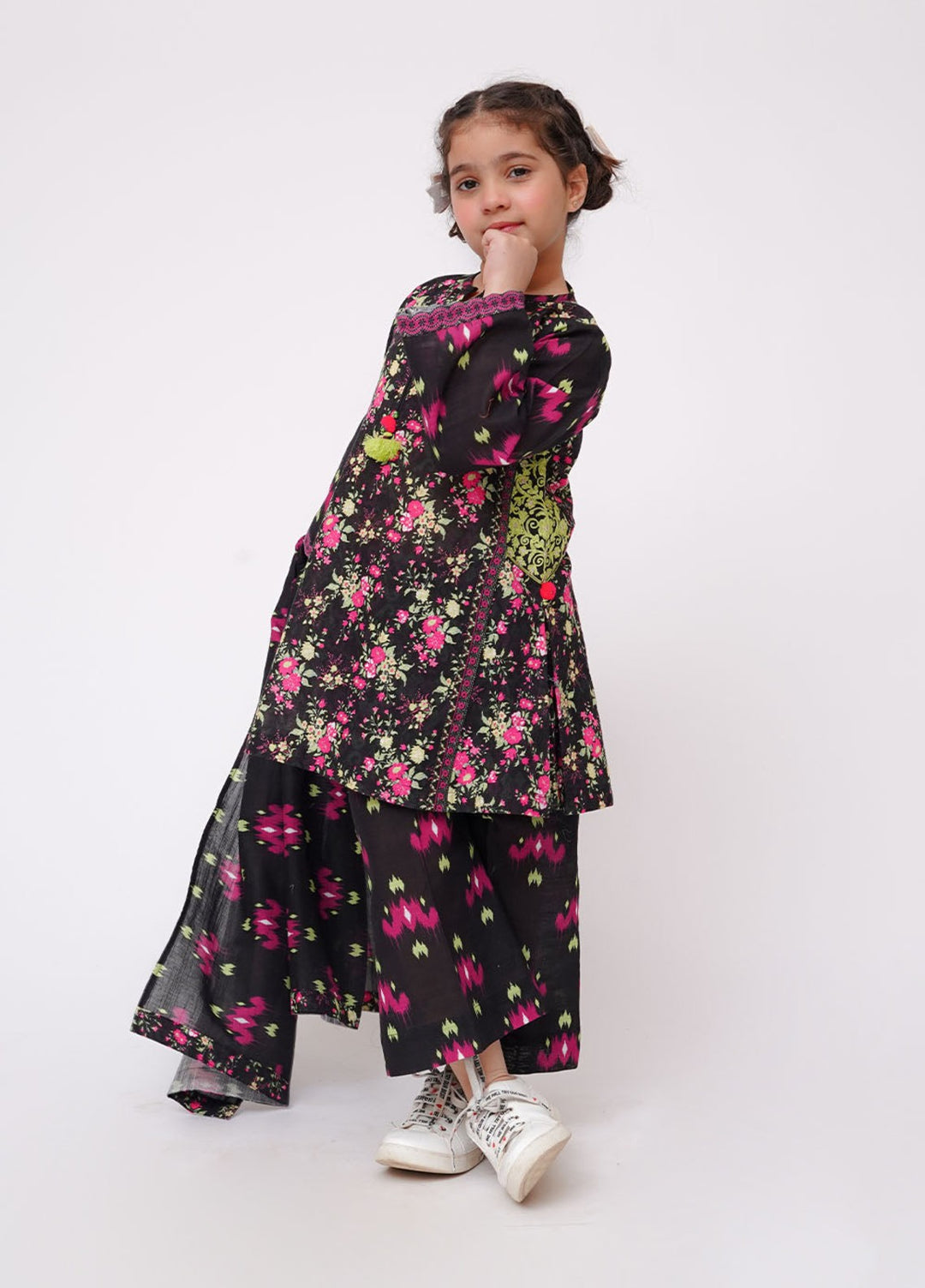 Winter Fall by Senorita Kids RTW Printed Khaddar 3 Piece Suit KAD-03629 Casual Collection