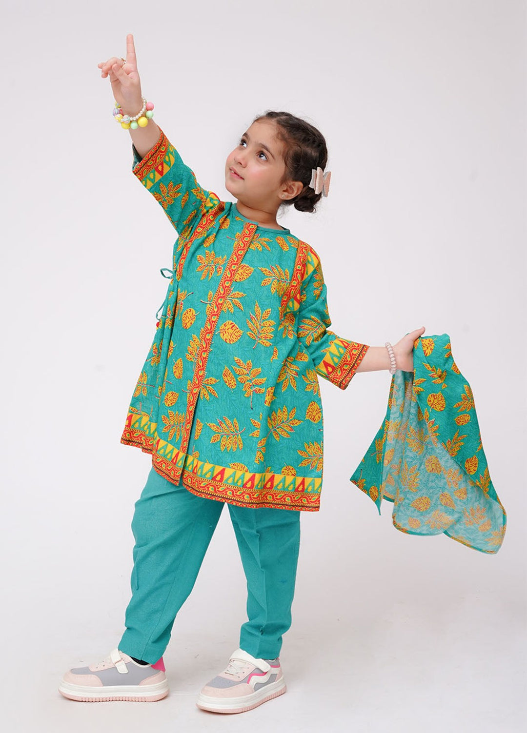 Winter Fall by Senorita Kids RTW Printed Karandi 3 Piece Suit KAD-03638 Casual Collection