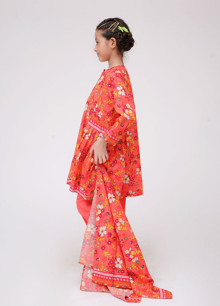 Winter Fall by Senorita Kids RTW Printed Karandi 3 Piece Suit KAD-03637 Casual Collection