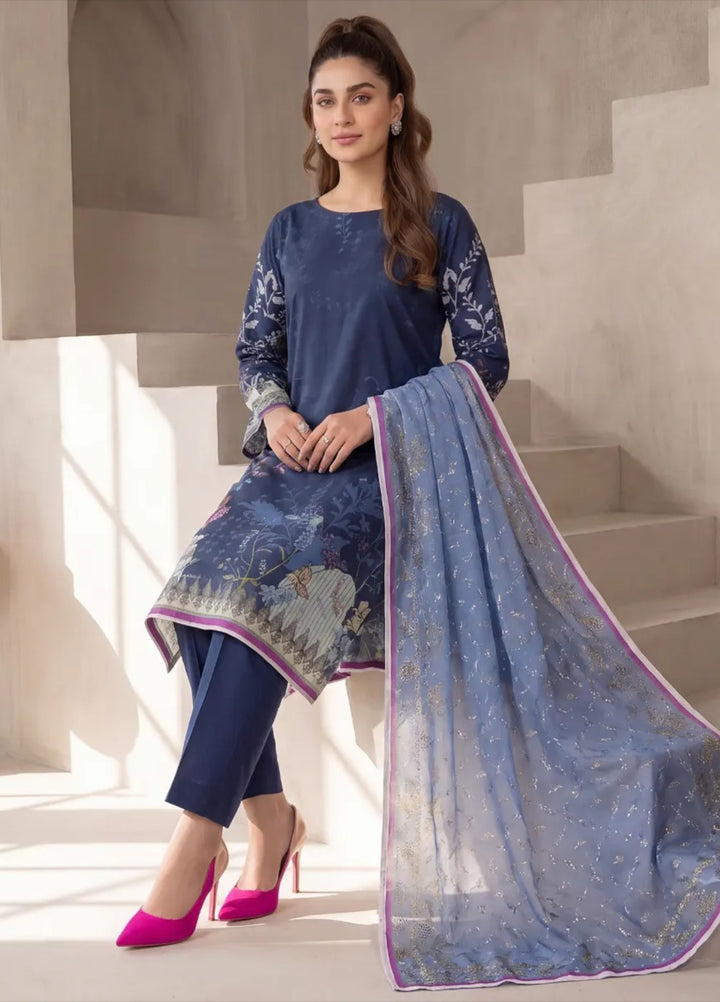 Salitex Unstitched Printed Cambric 3 Piece Suit SUNS8HA1007 Casual Collection