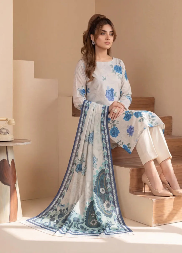 Salitex Unstitched Printed Cambric 3 Piece Suit SUNS8HA1009 Casual Collection