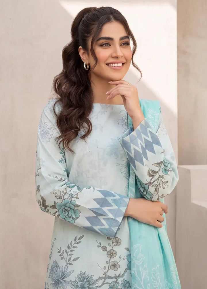 Salitex Unstitched Printed Cambric 3 Piece Suit SUNS8HA1001 Casual Collection