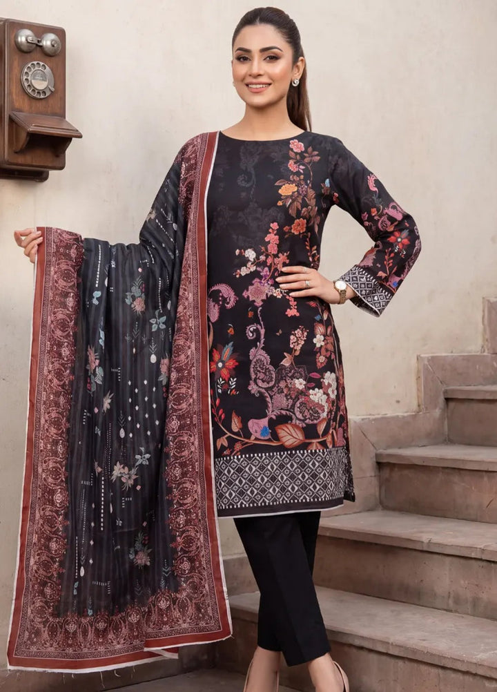 Salitex Unstitched Printed Cambric 3 Piece Suit SUNS8HA1003 Casual Collection