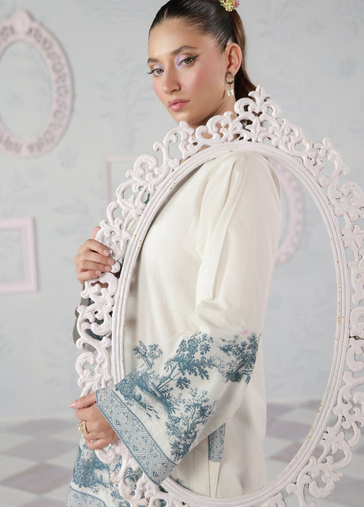 Sahar Women RTW Embroidered Jacquard 2 Piece Suit Toile Charm Casual Collection
