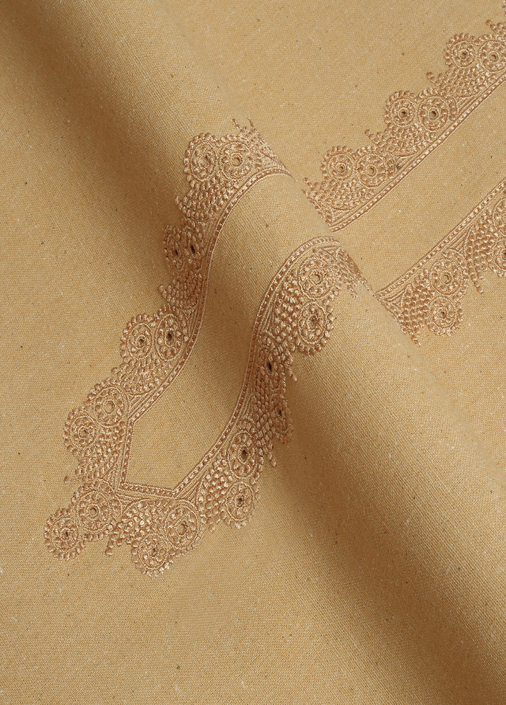 Wasaya by Fabrich Men Unstitched Embroidered Khaddar 2 Piece Suit Flax Winter Collection