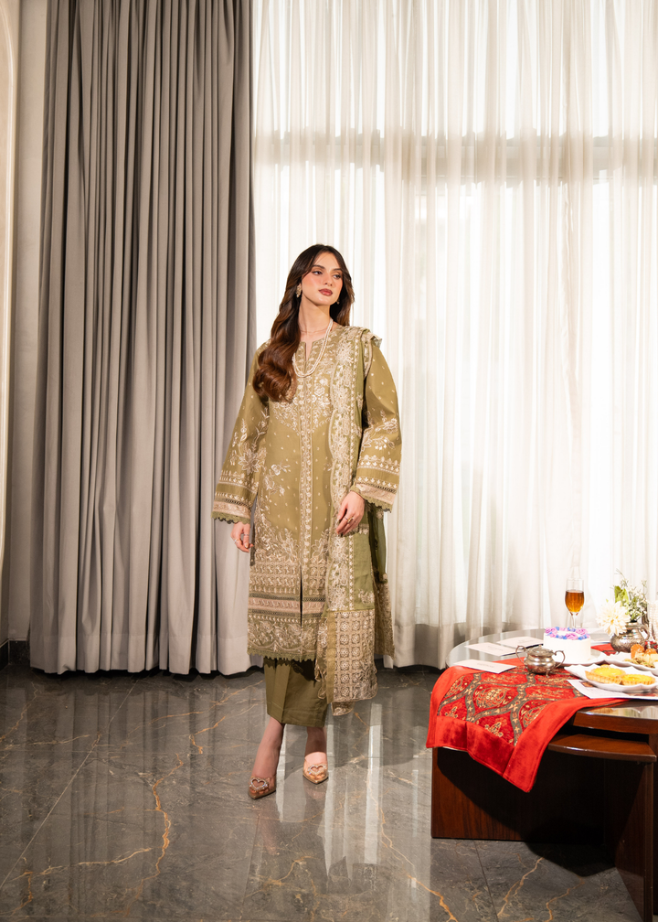 Aria By Meerak RTW Embroidered Lawn 3 Piece Suit Ayaal Festive Collection