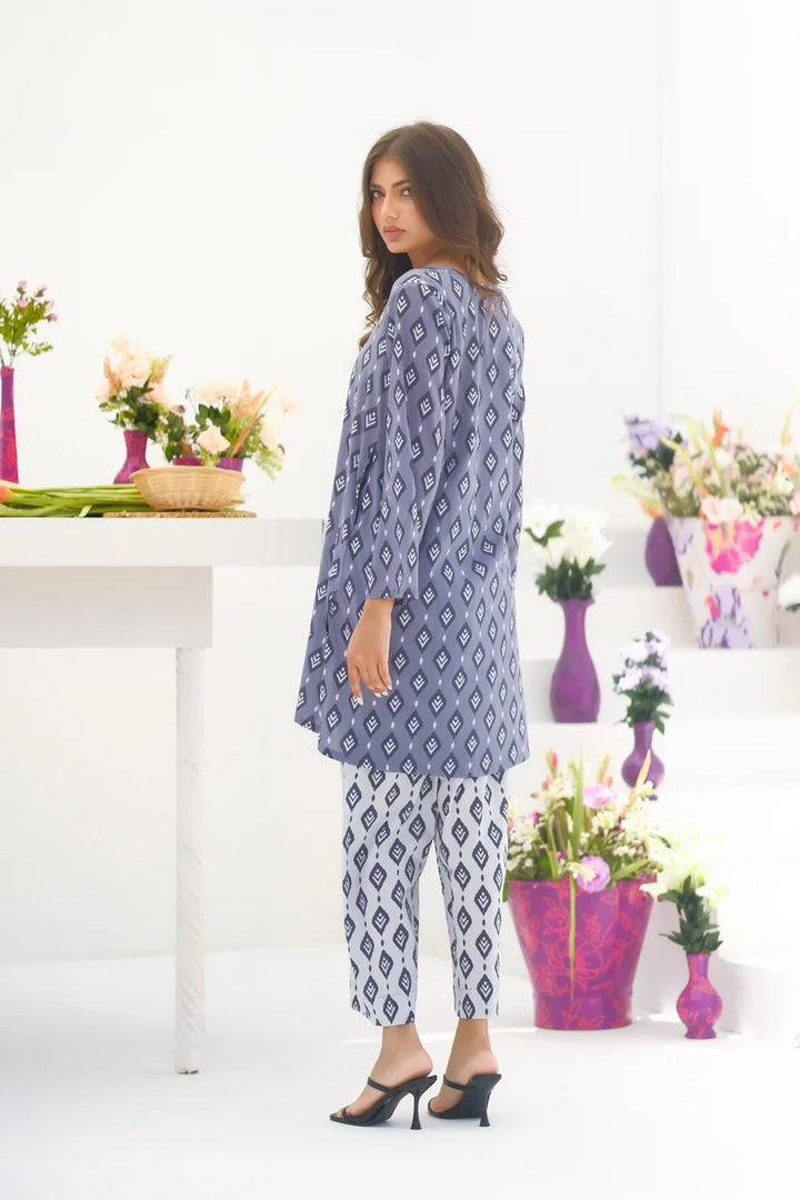 Dhaga Women Pret Printed 2 Piece Lawn Matching Separate FW24DSP0017 - Summer Collection