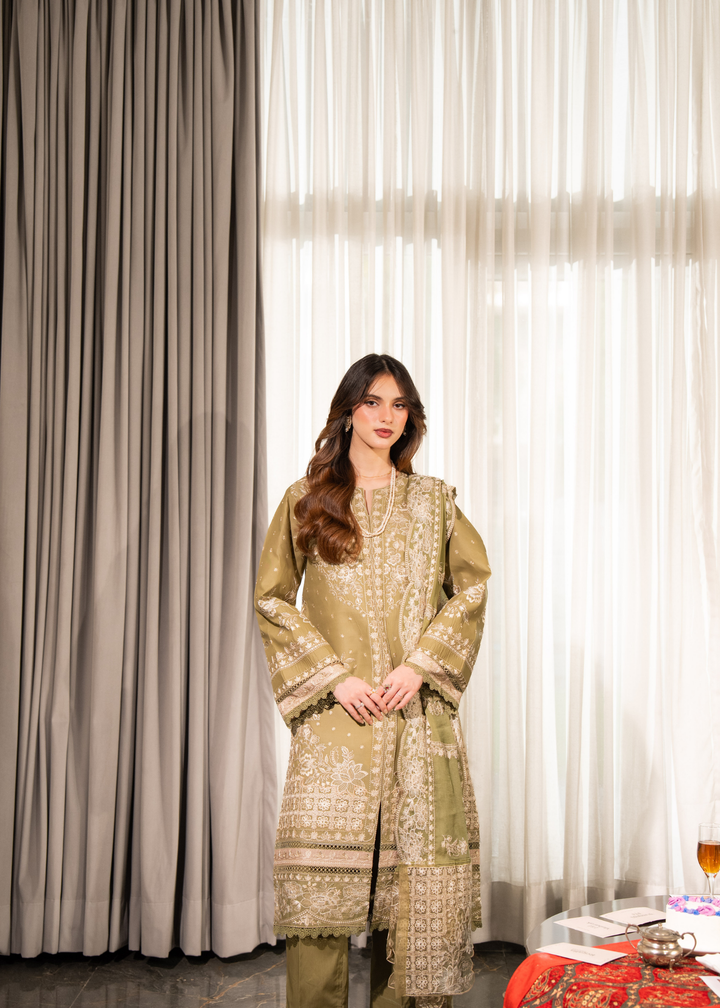 Aria By Meerak RTW Embroidered Lawn 3 Piece Suit Ayaal Festive Collection