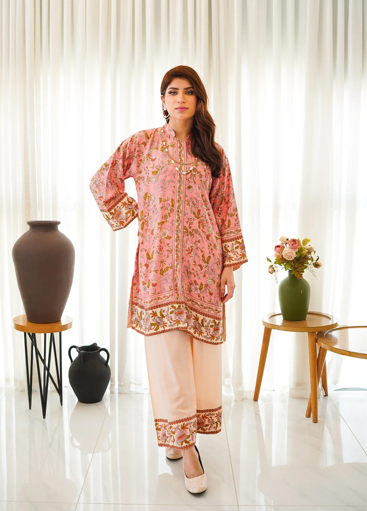 Luxe by Menaal RTW Printed Crepe 2 Piece Suit BELLA - Casual Collection