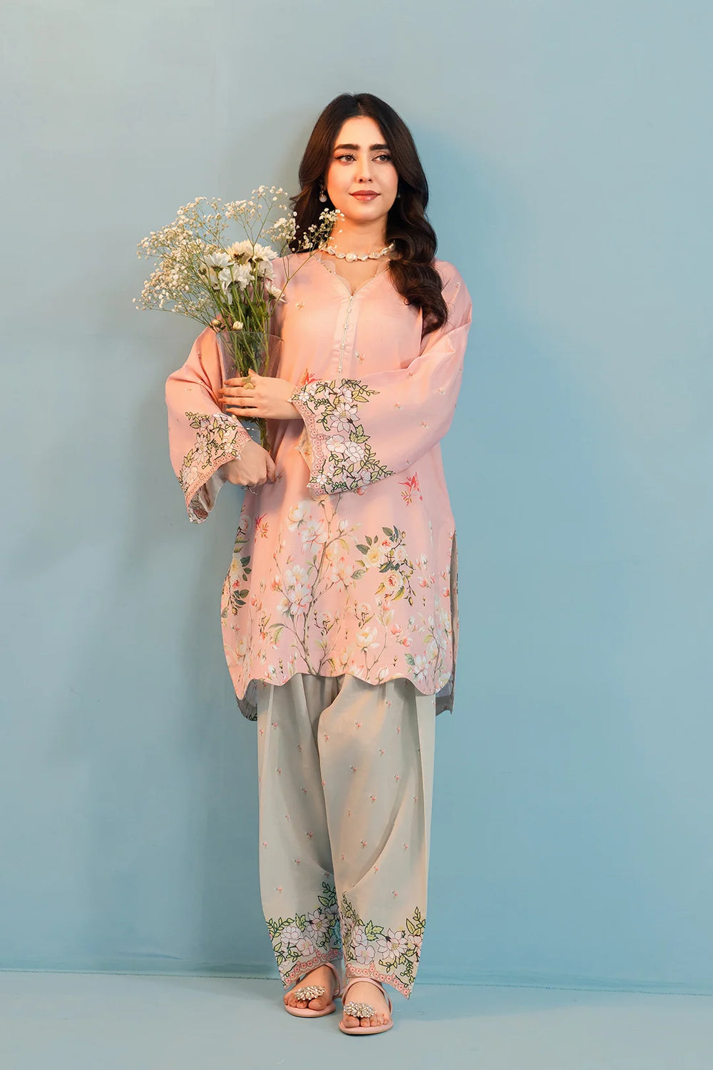 Dear Summer by Panache Women RTW Printed Lawn 2 Piece Suit Bloom Side - Festive Collection